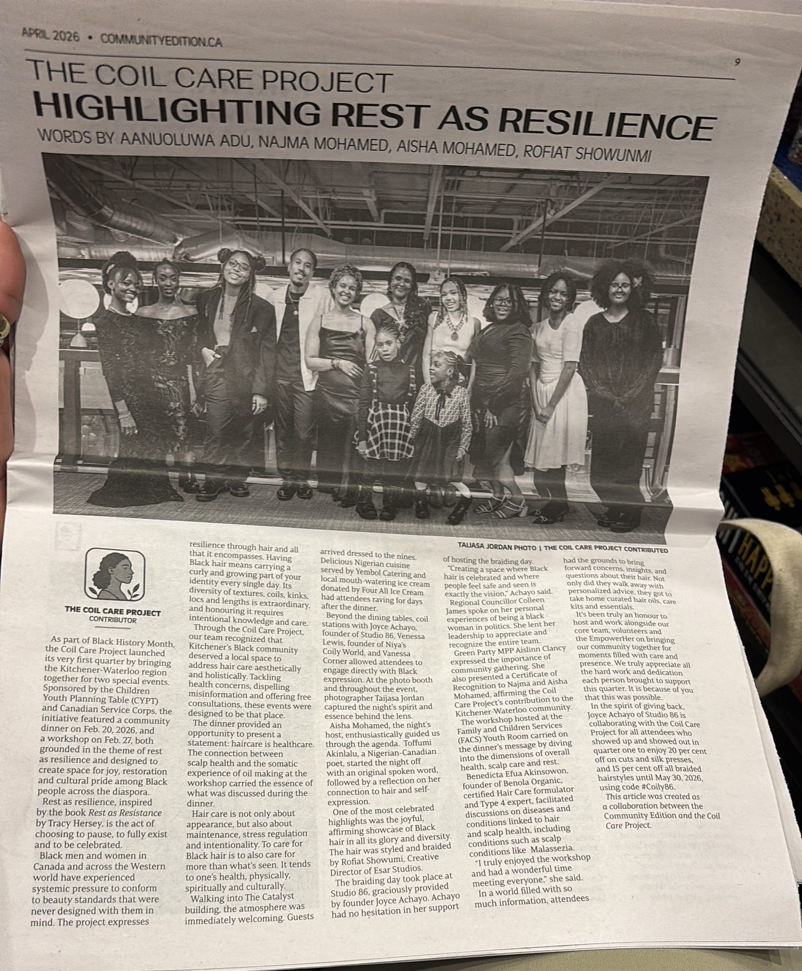 Rest as Resilience Newspaper x Community Edition